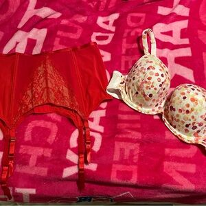 Cacique Bra and Lace Hipslip Bundle